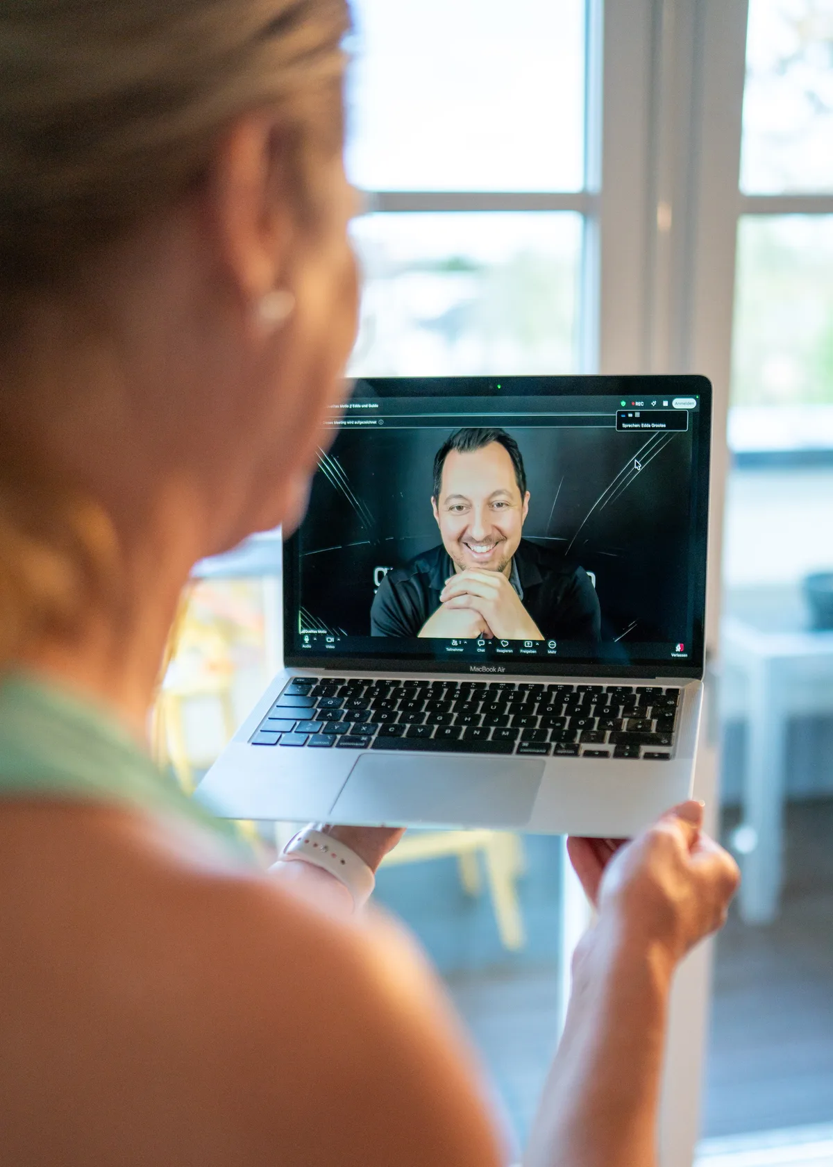 Persönliches Feedback im Video-Call mit deinem Trainer