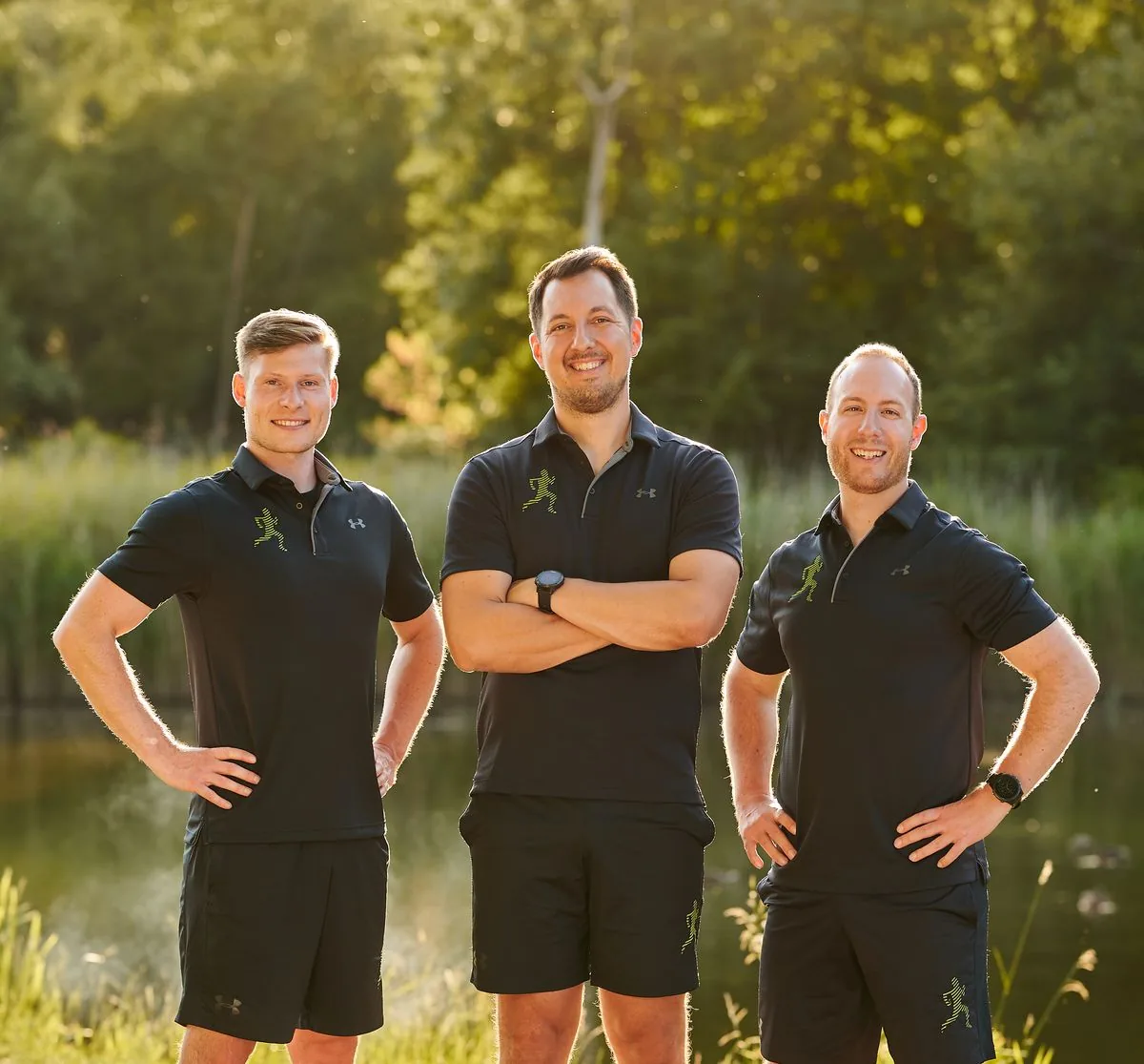 Trainerteam qualitas motio im Grünen bei Bremen