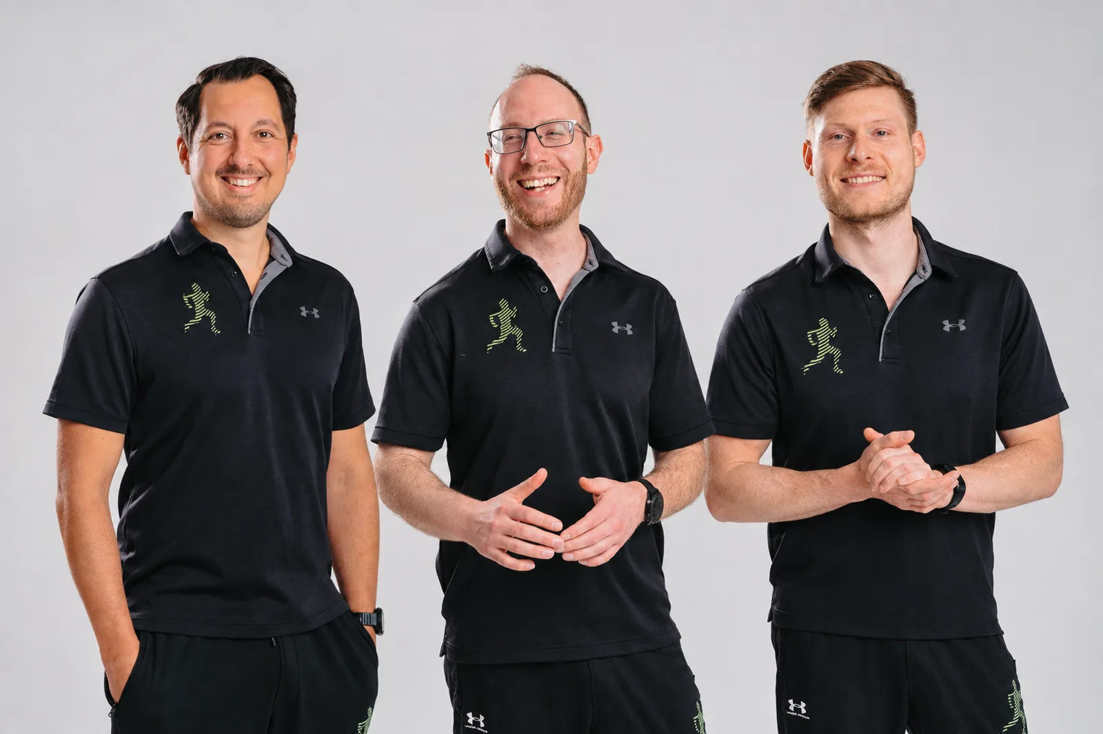 Trainerteam qualitas motio im Studio